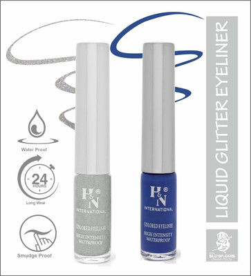 HIGHLIGHT NAILS EL1-CB (EL1-11 ) ( EL1-02)_HH 6 ml(PEARL WHITE::AZURE BLUE)