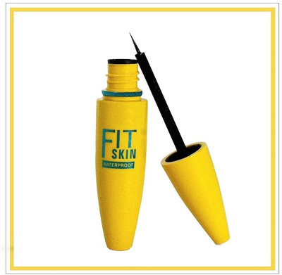 HUDA QUEEN Ultimate Waterproof Matte Eyeliner | Smudge-Proof & Quick Dry Formula 10 ml(Black)