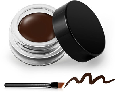 EVERERIN Korean Easy Blend Gel Eyeliner | Highly Pigmented | Matte & Shimmer Finish 5 g(brown)
