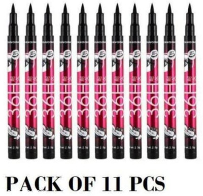 Deeparth (Pack_8) 36H Waterproof Long Lasting EyeLiner Pencil 2.5 ml(Black)