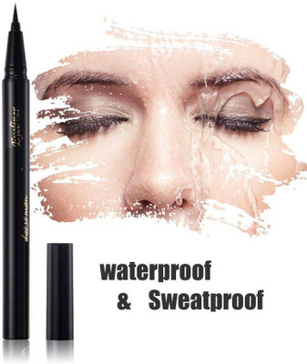 tanvi27 Smudge Proof Long Lasting Intense Pigmentation Black Eyeliner 2.5 g(BLACK)