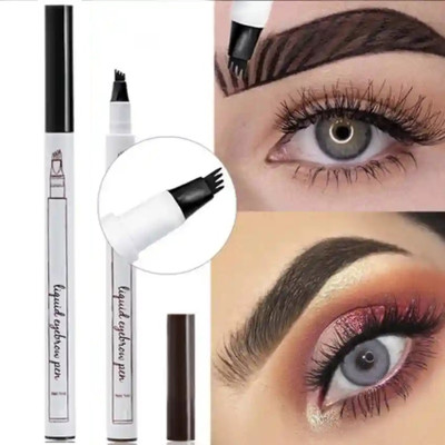 EVERERIN permanent applications up to 3days Eyebrow pencil tattoo effect 2 ml(BLACK)