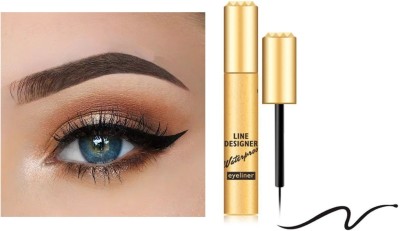 GFSU - GO FOR SOMETHING UNIQUE WATERPROOF |LONG LASTING LIQUID EYELINER 8 ml(black)