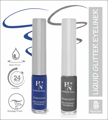 HIGHLIGHT NAILS HN-EL1-CB (EL1-02 ) ( EL1-10) 6 ml(AZURE BLUE::GREY)