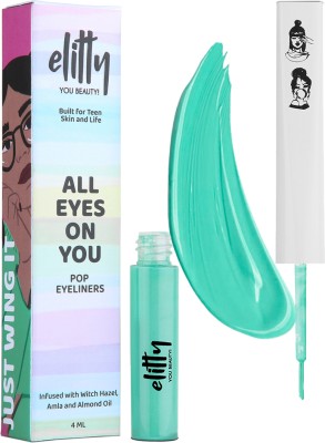 Elitty Pop Color Eyeliner,Matte Finish Long Lasting Waterproof 4 ml(High Maintenance)