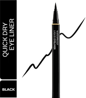 FELICECHIARA Professional Eyeliner Waterproof | Long Lasting | Smudge-Proof | Quick Drying 5 g(BLACK)