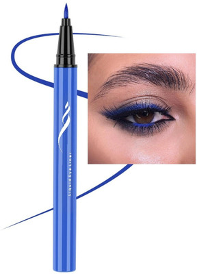 FLORERO mudge Proof Blue Sketch Pen Eyeliner for Women 3 g(blue)