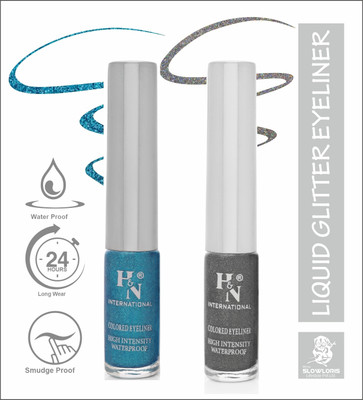HIGHLIGHT NAILS HN-EL1-CB (EL1-09 ) ( EL1-10) 6 ml(GLITTER SKY::GREY)