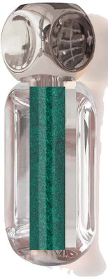 ADJD Metallic Green Liquid Color Eyeliner Water Proof Smudge Proof Long Lasting 3.5 g(Metallic Green)