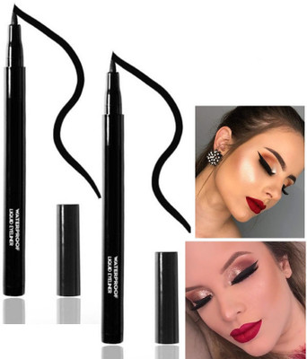 Jiwoo 24h long lasting and shinny black liquid liner 1.5 ml(black)