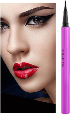 Latixmat Water & Smudge Proof 24 Hour Long Lasting Liquid EyeLiner 1.2 g(BLACK)