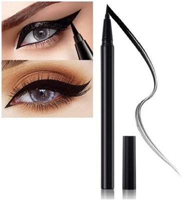Vyomiris Black Sketch Pen Eyeliner | Smudge-proof | 24hrs lasting 2 g(BLACK)