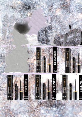 kKode beutiful shade waterproof eye liner pack of 5 50 ml(multi colour)