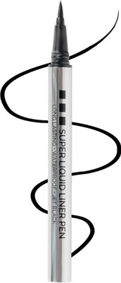 maliao Super Liquid Liner Pen - Precision Defined, Long-Lasting Jet Black Perfection 1.2 g(JET BLACK)