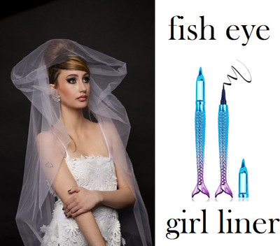 PERLENTE Fish Eye Liner WaterProof Eye Liner (5 ml ) 5 ml(BLACK)