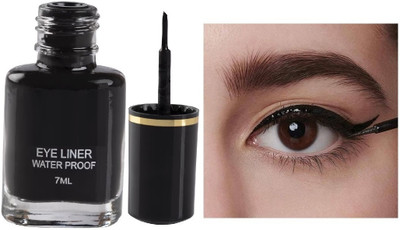 Wonholli Waterproof eyeliner long-lasting & Quick Dry Formula 7 ml(BLACK)