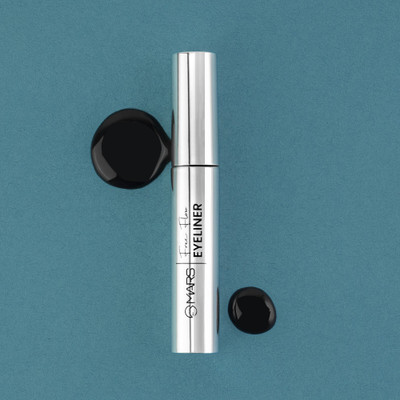 MARS Free Flow Long Lasting Smudge Proof Eyeliner 9 ml(Jet Black)