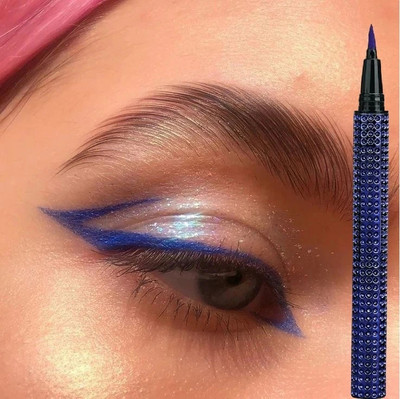 AEPRUY Smudge Free ,Water Proof Lines & Designs Sketch Eye Liner 0.35 ml(BLUE)