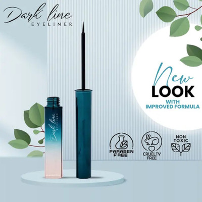 CATERINACHIARA Eyeliner Intense Blackness Vitamin C & E Waterproof Long Lasting 5 ml.. 5 ml(black)