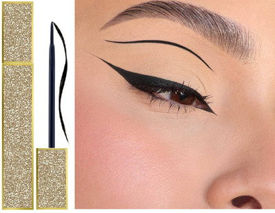 THTC Liquid Eyeliner Waterproof and Smudge proof 8 ml(Black)