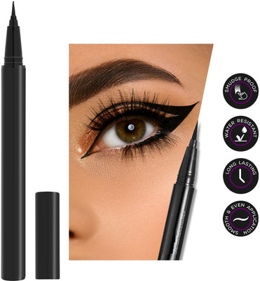 USBK Bright Matte finish Sketch Eyeliner with soft pen tip 2 ml(BLACK)