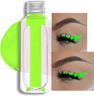 GULGLOW99 24Hrs Waterproof & Smudge proof Liquid Eyeliner 3.5 g(NEON GREEN)