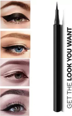 AMOSFIA DRAMATICK LOOK BLACK SKETCH EYELINER WITH WATERPROOF FORMULA 2.5 g(BLACK)