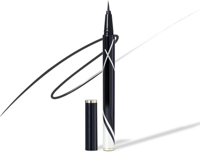 adbeni Glitter Eyeliner For Statement Looks| Sparkly Color| Felt Tip| Highly Pigmented 2.5 ml(Black)