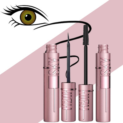 RED4 Liquid Eye Liner And Mascara Black, Long Lasting Matte Waterproof pvs2 4 ml(Black)