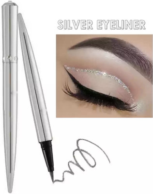 AFARAXIA Long Lasting Smudge Proof Sketch Pen Eyeliner for Women 3.6 ml(Silver)