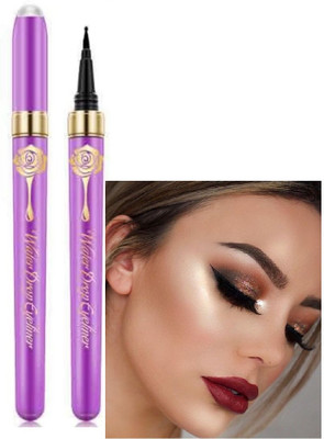Jiwoo drop eye liner for eyemakup and natural high coverage 1.5 g(black)