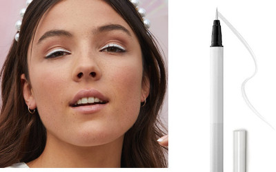BLUEMERMAID BEST MATTE LOOK WHITE SKETCH EYELINER FOR EYE MAKEUP 2 ml(WHITE)