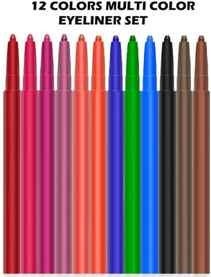 USBK Colorful Eyeliner Waterproof Smudgeproof Long Lasting 18 g(MULTI-COLOR)