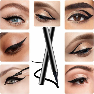 Latixmat Bold Black Waterproof & Smudgeproof Eyeliner 1.6 g(Black)