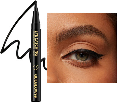 GULGLOW99 Sketch Matte Eyeliner for Women | Long Lasting & Water Resistant 0.55 ml(BLACK)