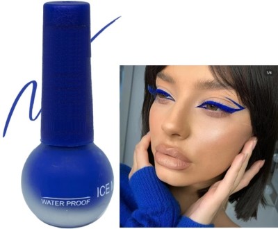 CATERINACHIARA Sweatproof & Smudgeproof Liquid Eyeliner for All-Day Confidence 6 ml(blue)