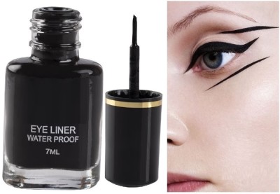 Wonholli Matte Finish, Water Resistant, Long-Lasting Eye Liner 7 ml(BLACK)