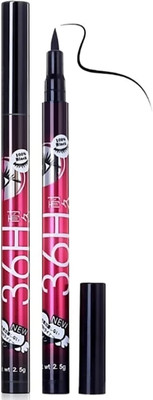 nn new eyeliner jet black perfect new look pack of 1 2 ml(BLACK)
