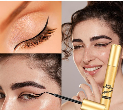 GFSU - GO FOR SOMETHING UNIQUE EYE LINE DESIGNER LONG LASTING LIQUID EYELINE 8 ml(black)