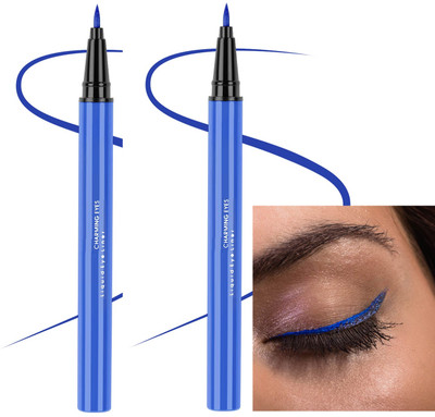 ADJD Combo Eye liner Smudge Proof Eyeliner For Women 3 g(BLUE)