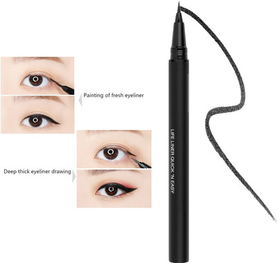 SEUNG Liquid Eyeliner Eye Makeup with Long Lasting 2.5 g(BLACK)