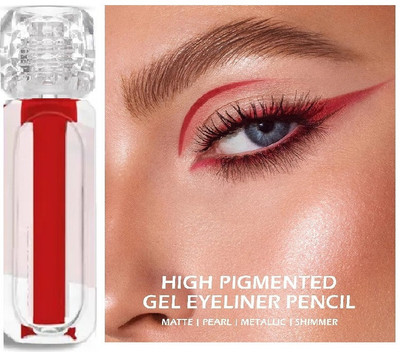 FLORERO Waterproof Velvet Matte Red Liquid Eyeliner 3.5 g(RED)