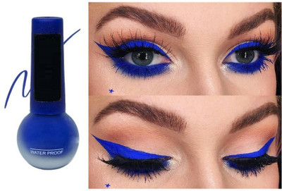 EVERERIN Blue waterproof Eyeliner Matte Finish Smudge-Proof eyeliner 3.5 ml(blue)