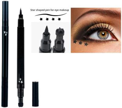 PERLENTE double sided black eyeliner water proof smudge proof stamp 10 g(BLACK)