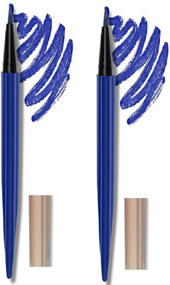 MYEONG Water and Smudge Proof 36 Hour Long & Lasting Liquid EyeLiner 5 g(Blue)