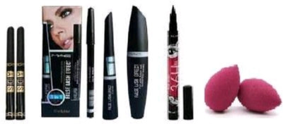Winble 3 into 1 +eyeliner + 2pckajal + 2 pc puff 100 g(multi)