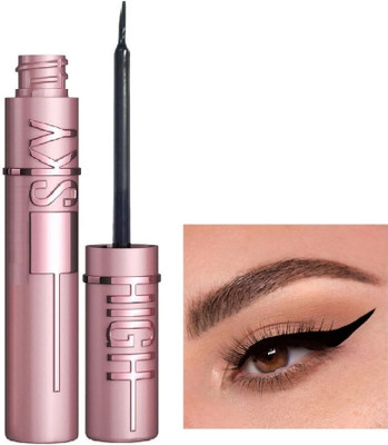 Neycare eyeliner black long lasting easy to use matte finish perfect look 10 ml(BLACK)