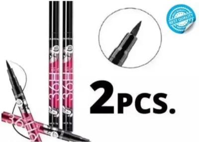 Deeparth Waterproof Long-Staying 36H Liquid Precision Eyeliner 2.5 ml(Black)