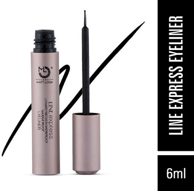 MATTLOOK LINE EXPRESS Ultimate Precision waterproof Smudge Proof Eyeliner EL-07 6 ml(Black)