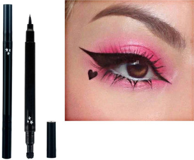 PERLENTE BEST MAKEUP EYELINER 2 IN 1 STAR STAMP 10 g(BLACK)
